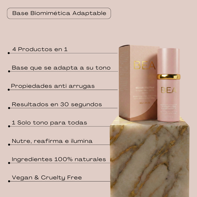 BASE BIOMIMÉTICA 4 EN 1 CON PROTECCIÓN SPF50 Y ANTI EDAD